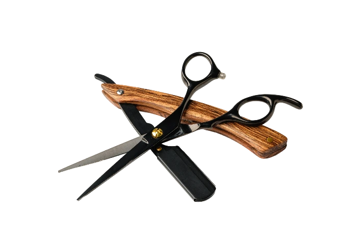 Ciseaux de coiffeur et outils de coupe pour homme à Yvoir.